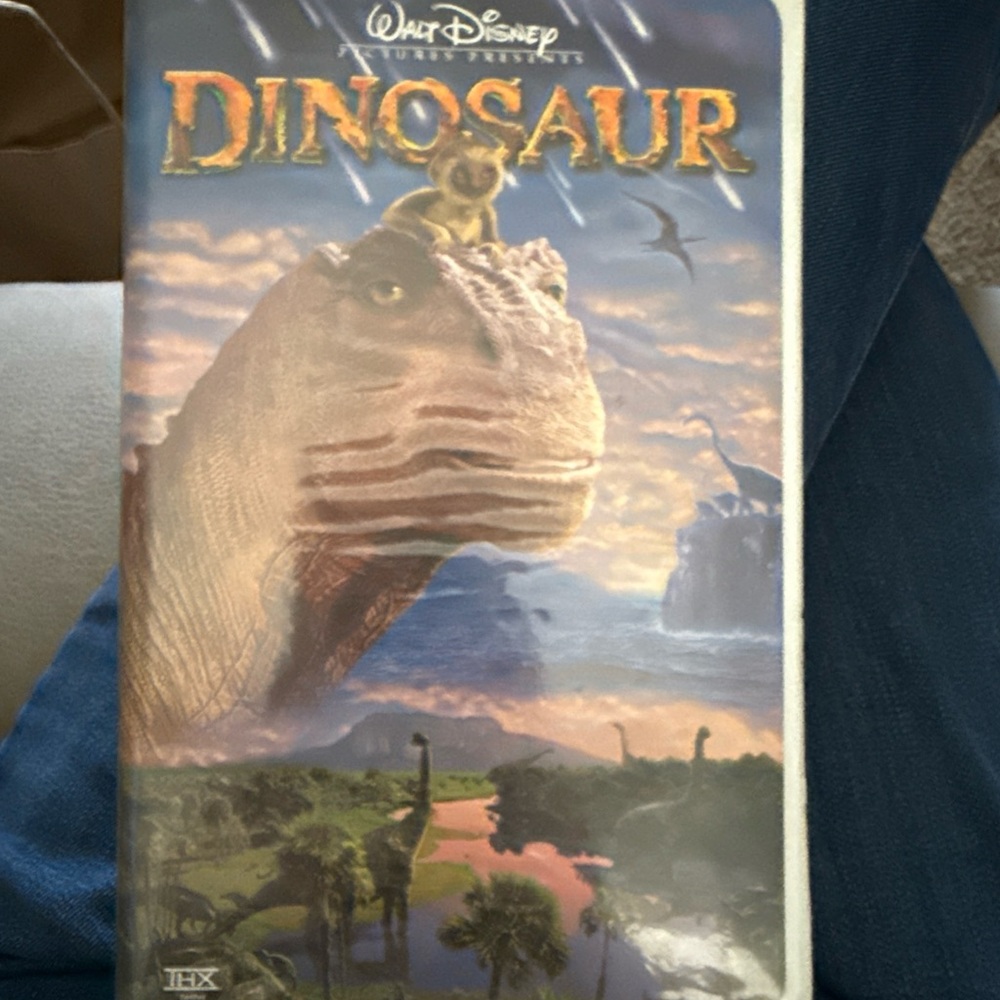 Walt Disney Dinosaur VHS Tape
